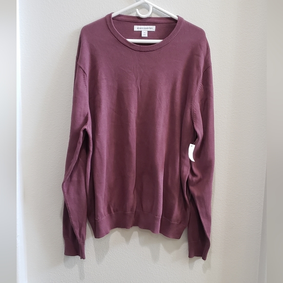 Amazon Essentisls burgandy long sleeved sweater size XXL - Picture 1 of 3